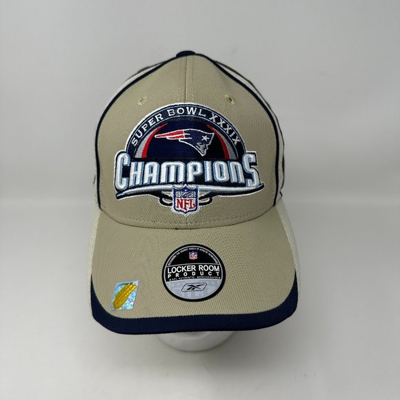 Reebok Other - New England Patriots Super Bowl Champions XXXIX 39 Champions LOCKER ROOM HAT